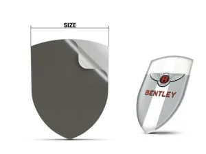Bentley 3M Sticker Hochwertig Anpassbar Professionell